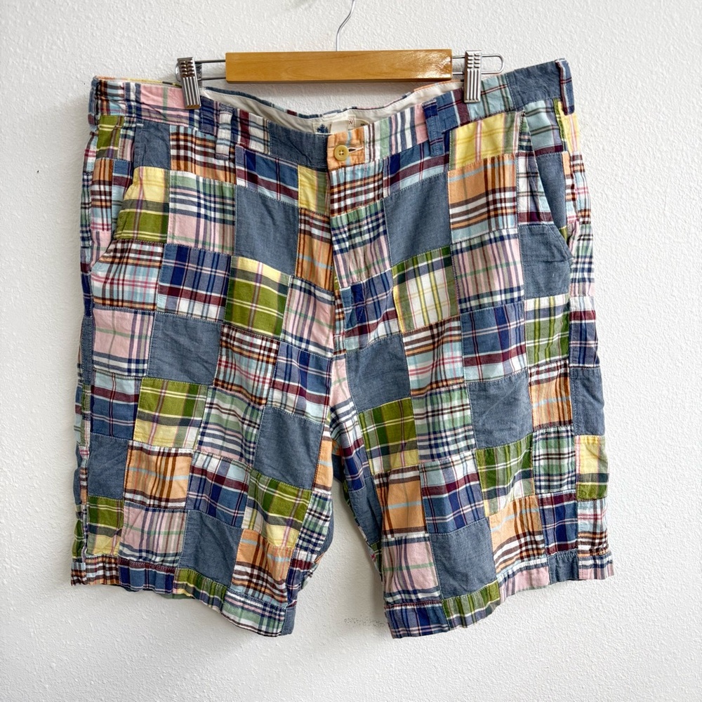 J. Crew Multicolor Madras Shorts